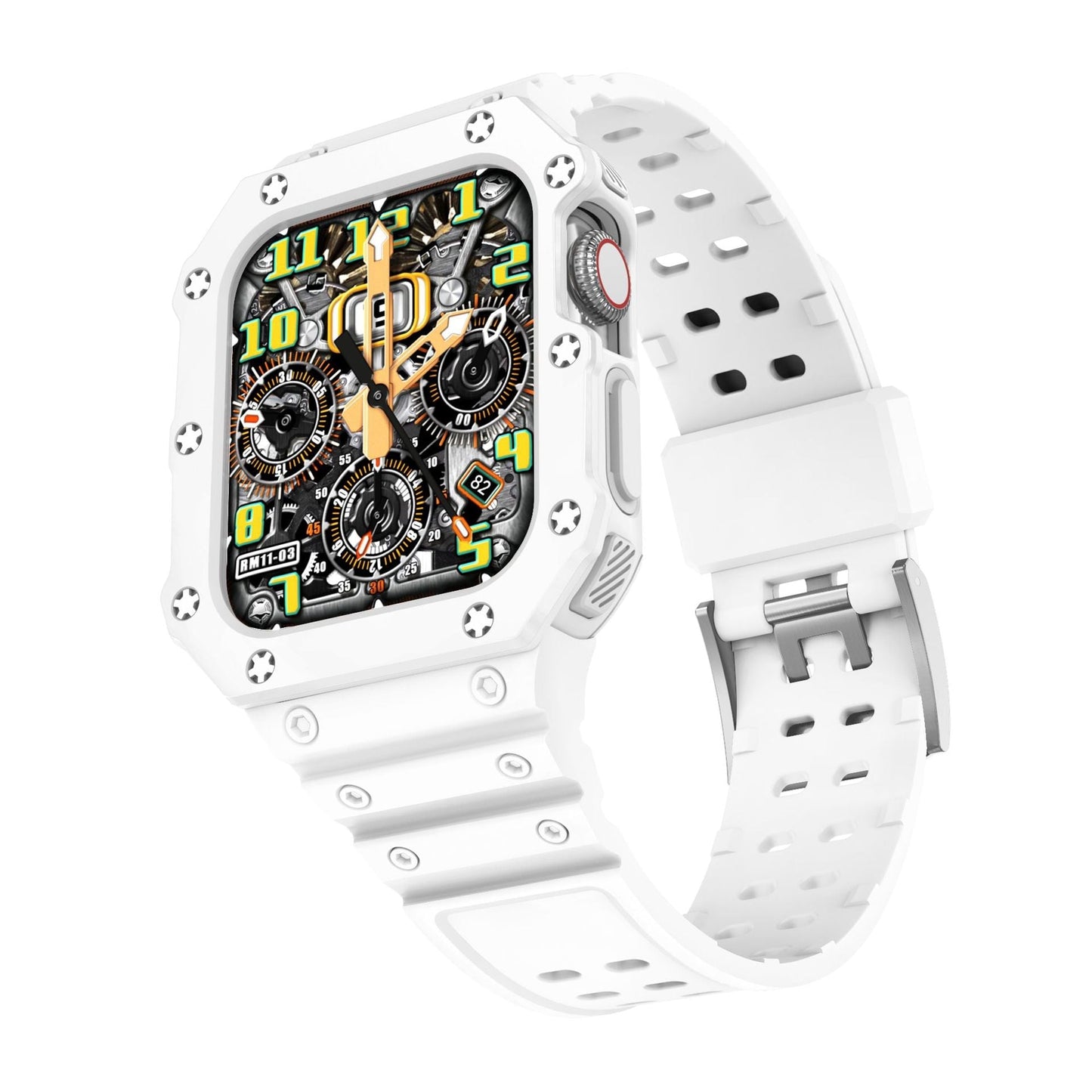 Luxury Case Strap For Apple Watch 44/45 mm - Mycasety Mycasety