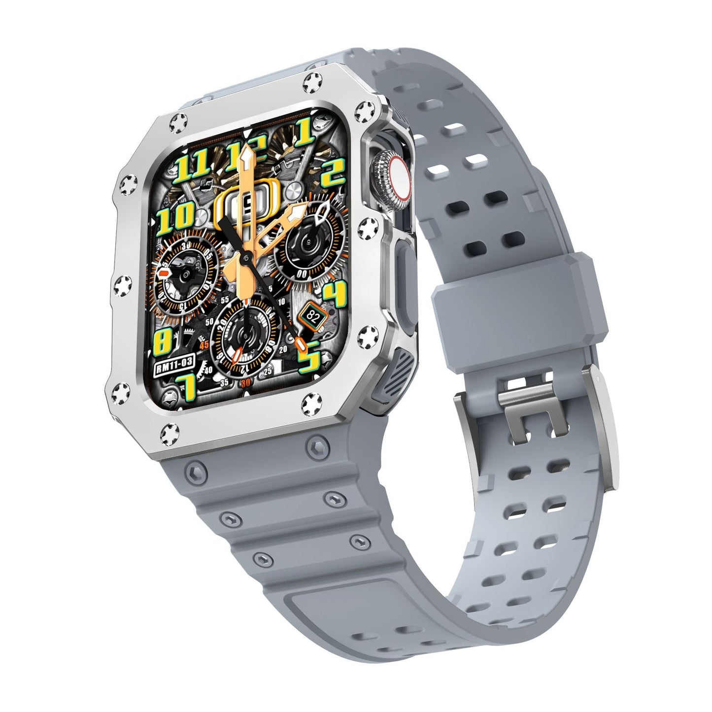 Luxury Case Strap For Apple Watch 44/45 mm - Mycasety Mycasety