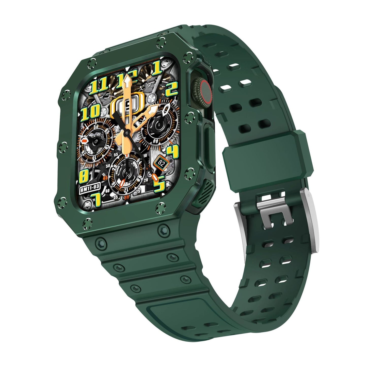 Luxury Case Strap For Apple Watch 44/45 mm - Mycasety Mycasety