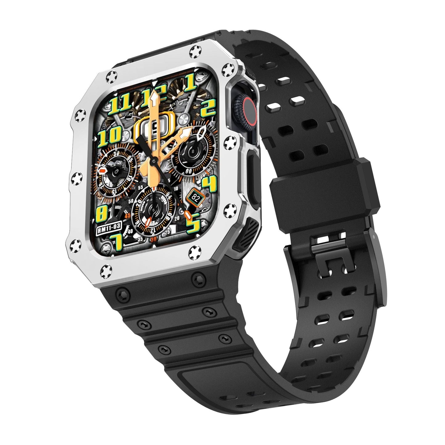 Luxury Case Strap For Apple Watch 44/45 mm - Mycasety Mycasety