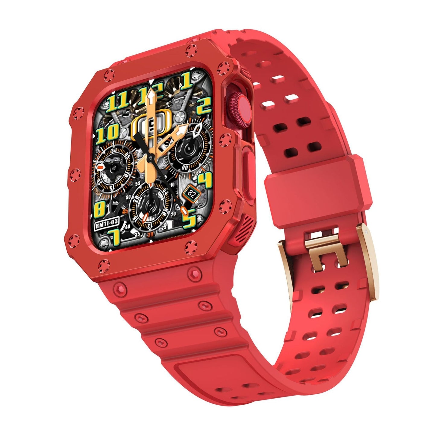 Luxury Case Strap For Apple Watch 44/45 mm - Mycasety Mycasety