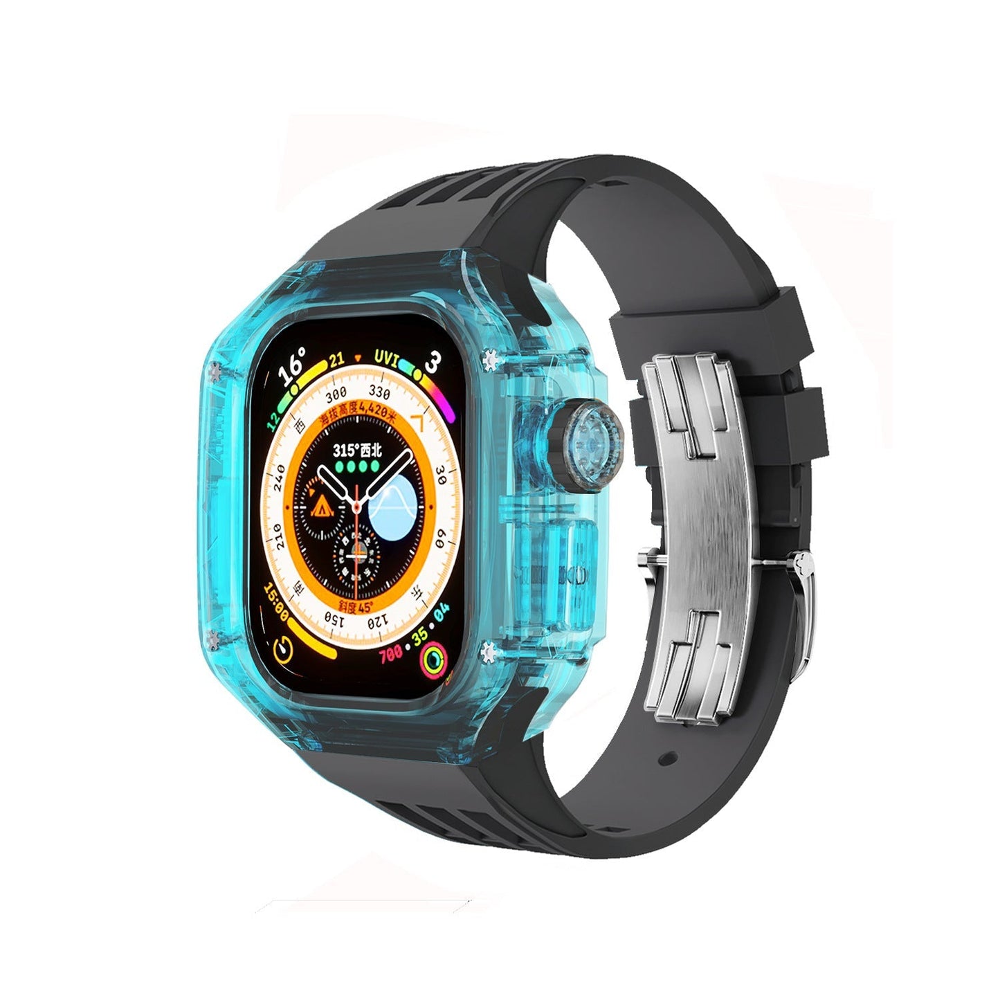 Luxury Case Strap For Apple Watch Ultra 49mm - Mycasety Mycasety