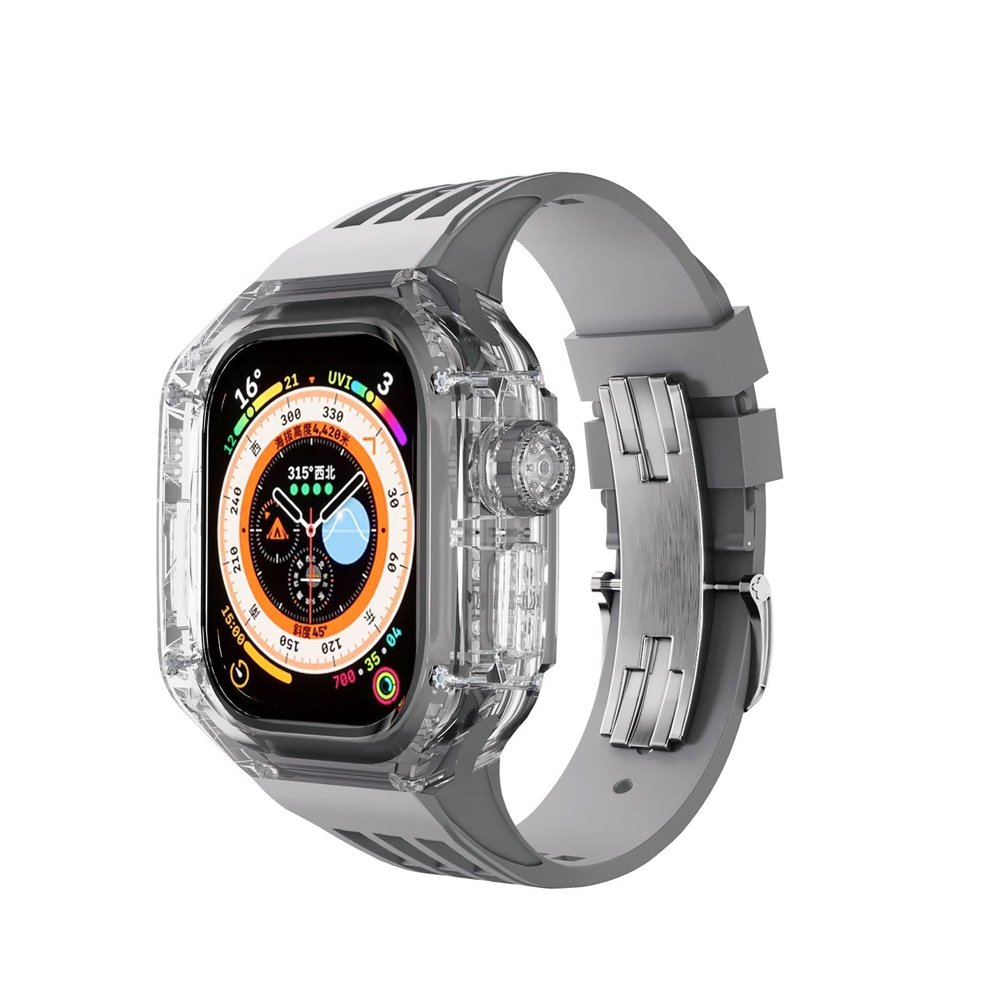 Luxury Case Strap For Apple Watch Ultra 49mm - Mycasety Mycasety