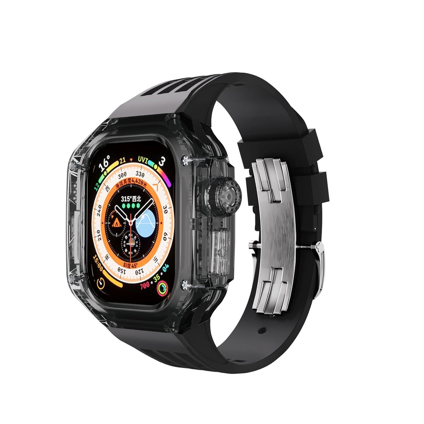 Luxury Case Strap For Apple Watch Ultra 49mm - Mycasety Mycasety
