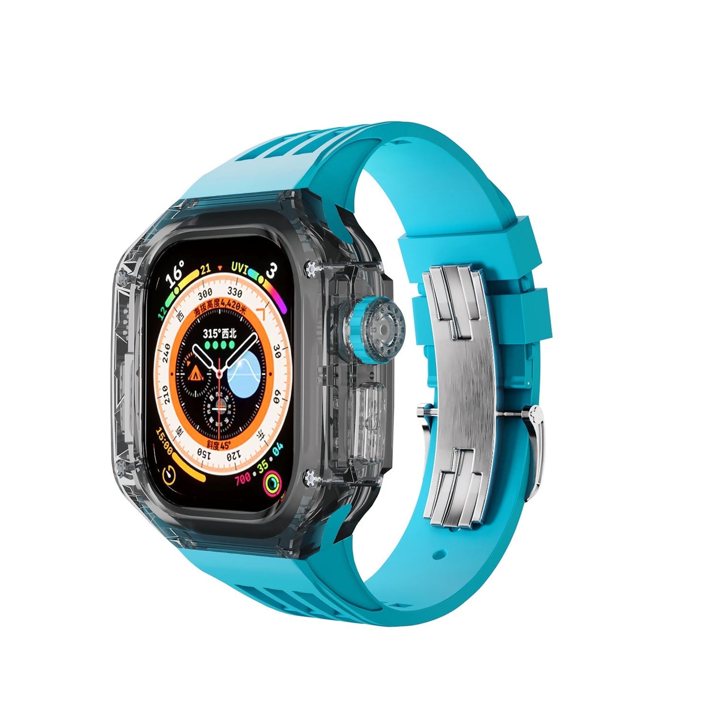 Luxury Case Strap For Apple Watch Ultra 49mm - Mycasety Mycasety