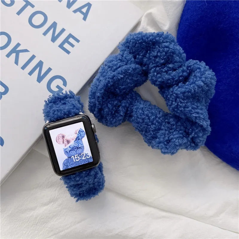Klein blue Apple Watch Band Set