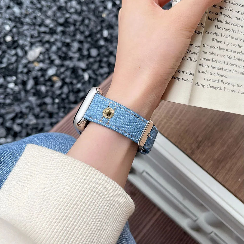 Vintage Denim Apple Watch Band