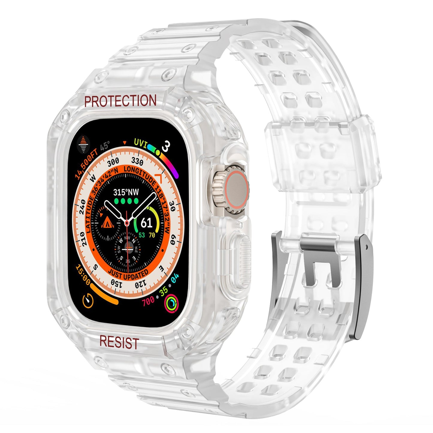 Luxury Case Strap For Apple Watch 49/45/44/42/41/40/38 mm - Mycasety Mycasety