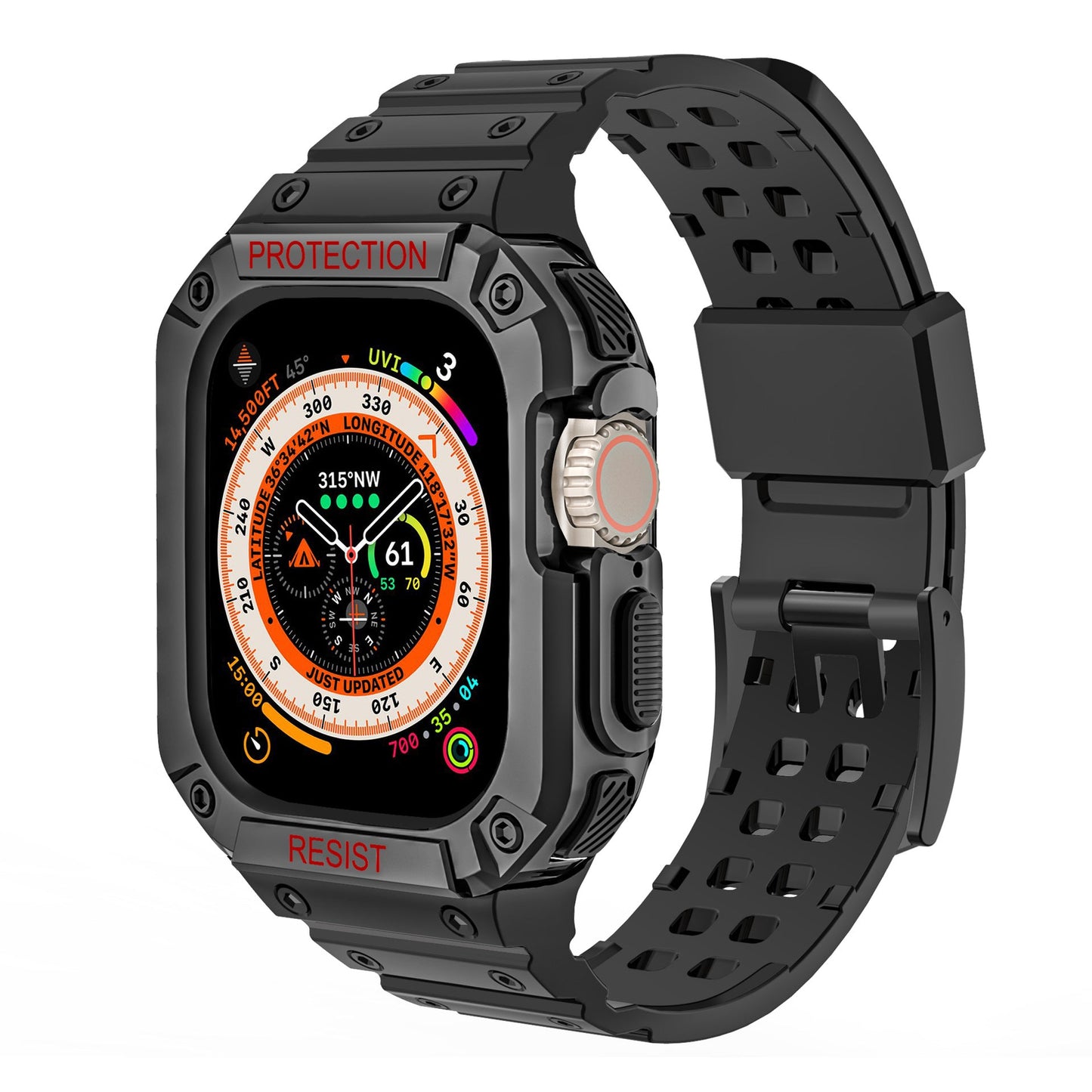 Luxury Case Strap For Apple Watch 49/45/44/42/41/40/38 mm - Mycasety Mycasety
