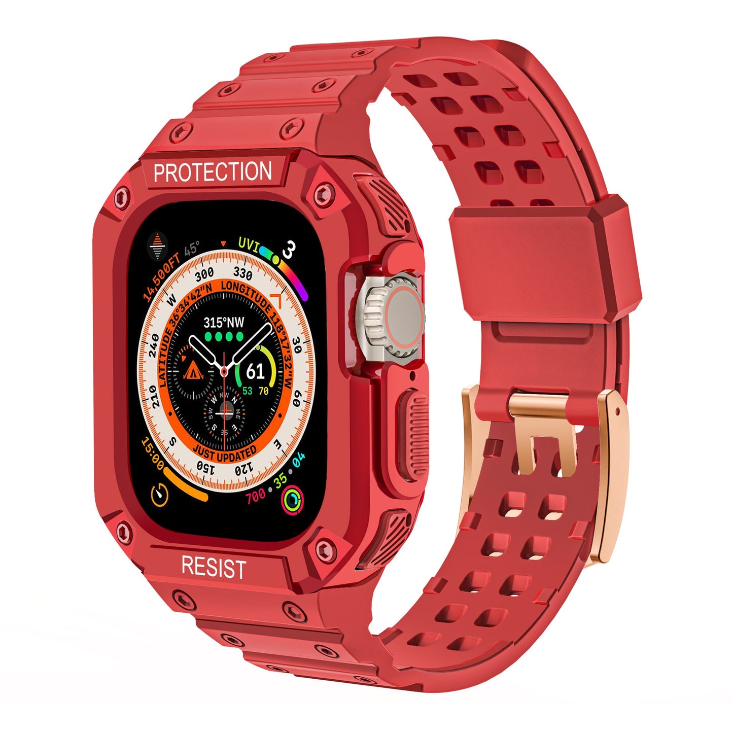 Luxury Case Strap For Apple Watch 49/45/44/42/41/40/38 mm - Mycasety Mycasety