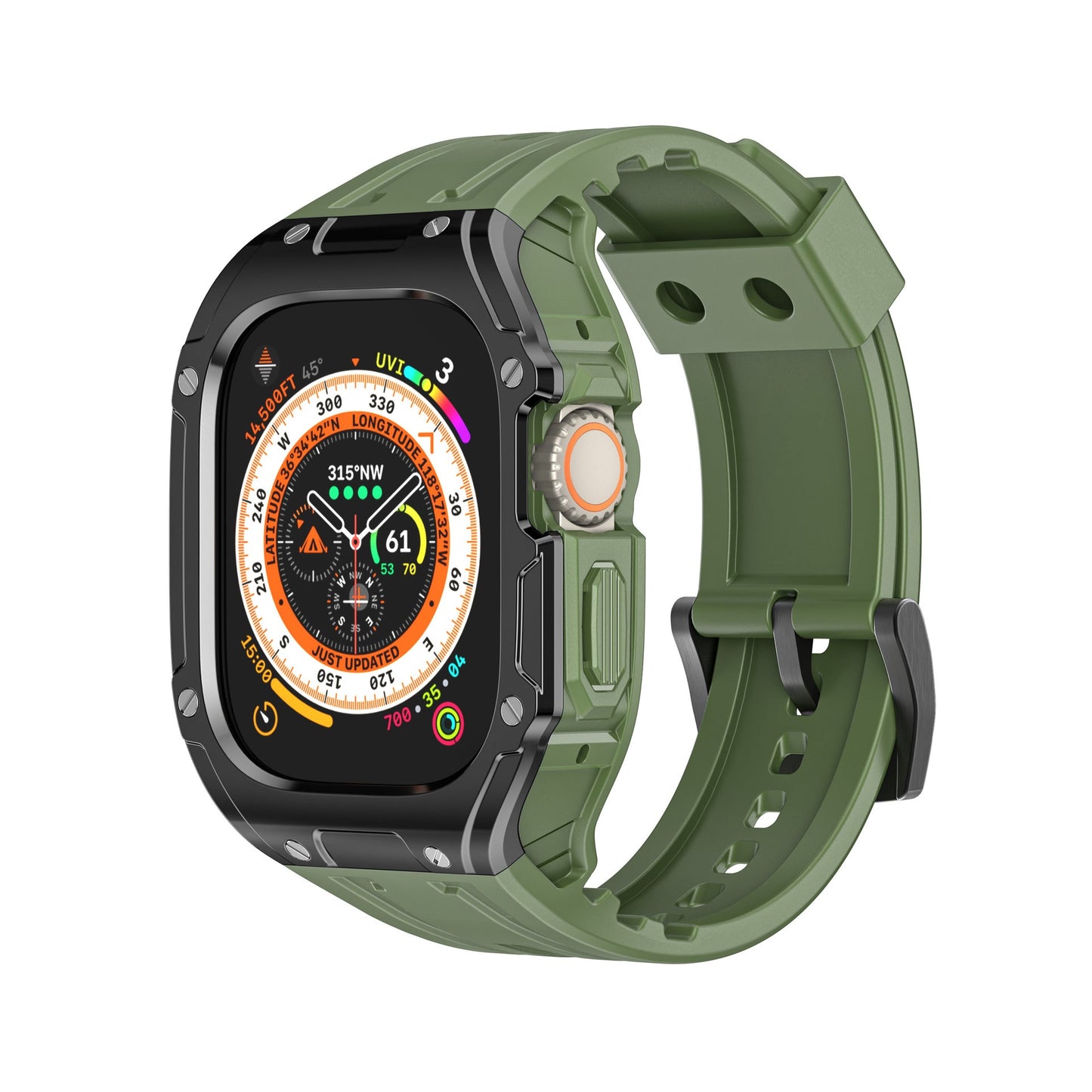Luxury Case Strap For Apple Watch Series 49mm - Mycasety Mycasety