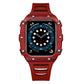Luxury Carbon Fiber Case Strap For Apple Watch Series 41/42mm 44/45mm - Mycasety Mycasety