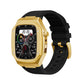 Luxury Metal Case Strap For Apple Watch Series 44/45mm - mycasety2023 Mycasety
