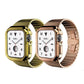 Luxury Metal Case Strap For Apple Watch Series 49/45/44/42/41/40/38 mm - mycasety2023 Mycasety