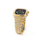 Luxury Metal Crystal Diamond Case Strap For Apple Watch Series 44/45mm - mycasety2023 Mycasety