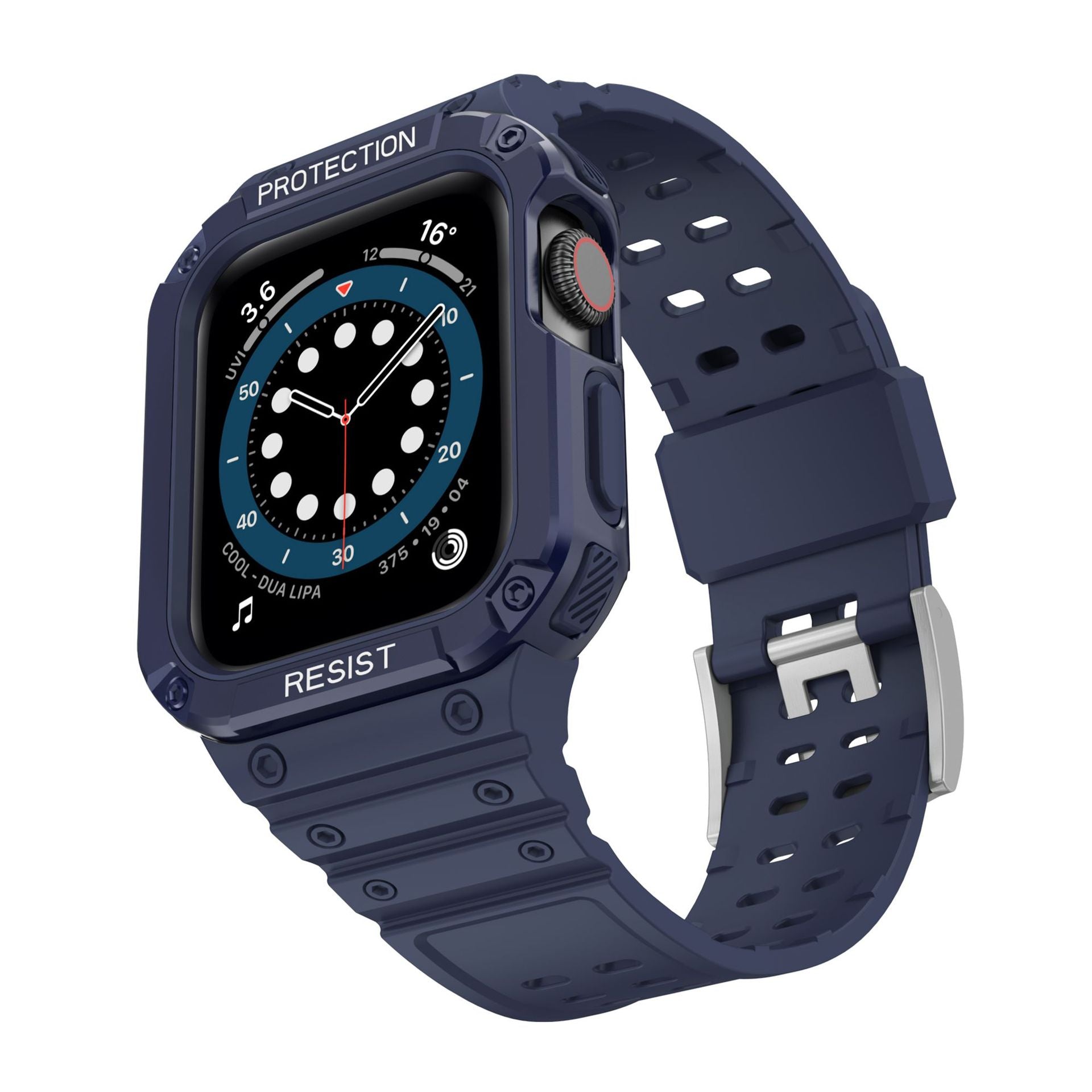 Luxury Case Strap For Apple Watch 44/45mm - Mycasety Mycasety
