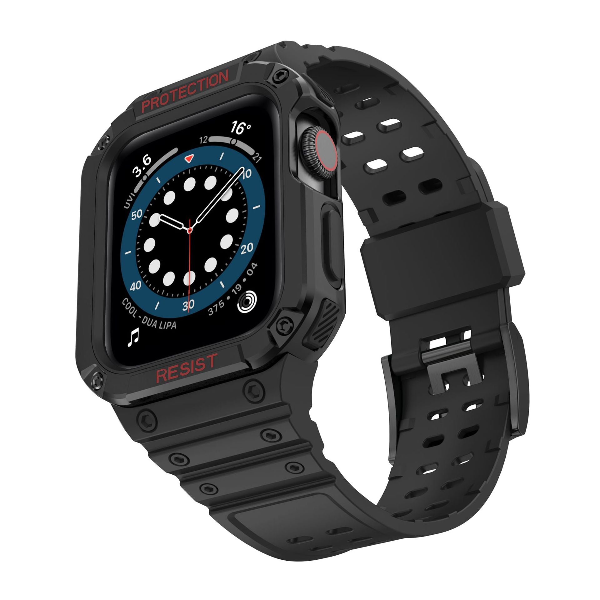 Luxury Case Strap For Apple Watch 44/45mm - Mycasety Mycasety