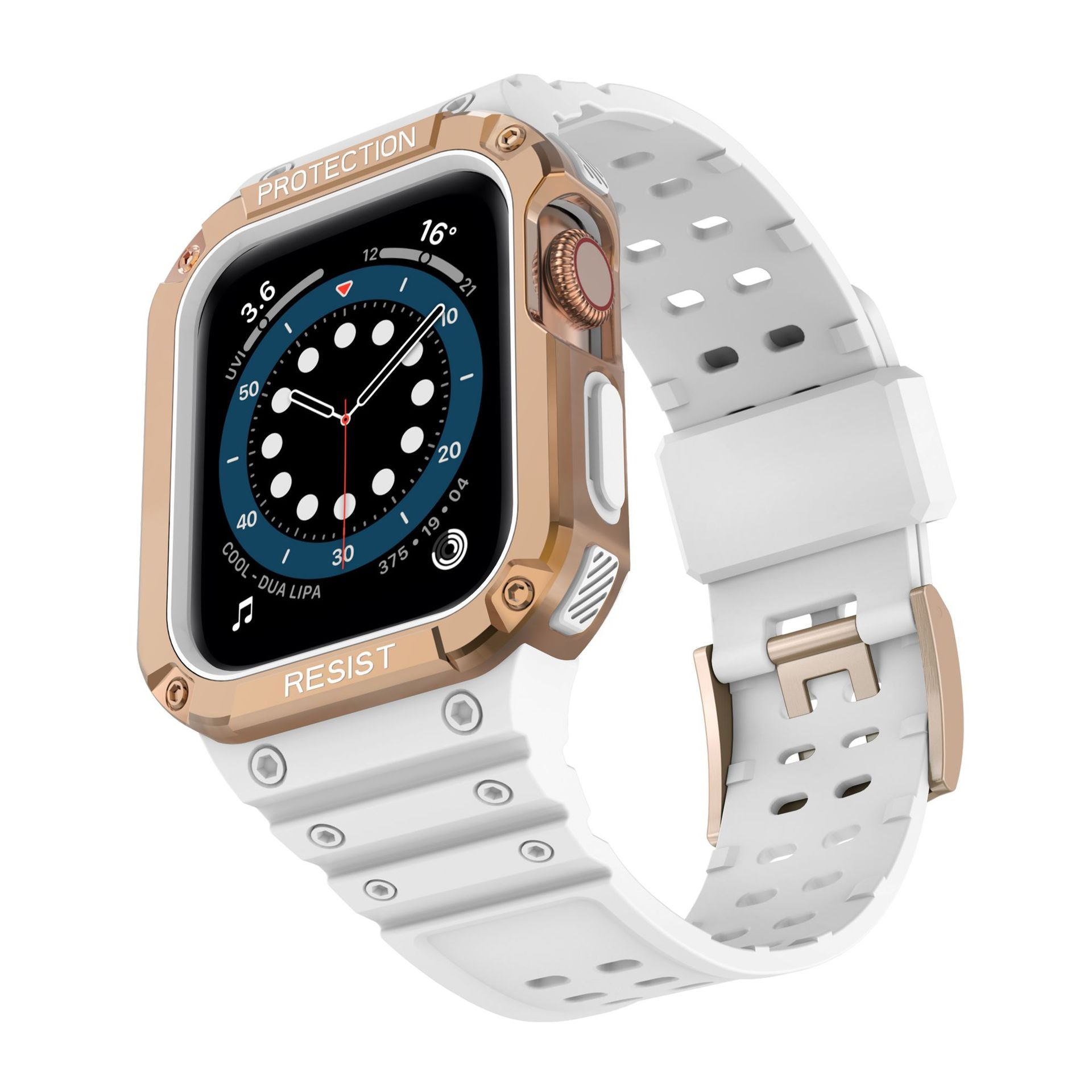Luxury Case Strap For Apple Watch 44/45mm - Mycasety Mycasety