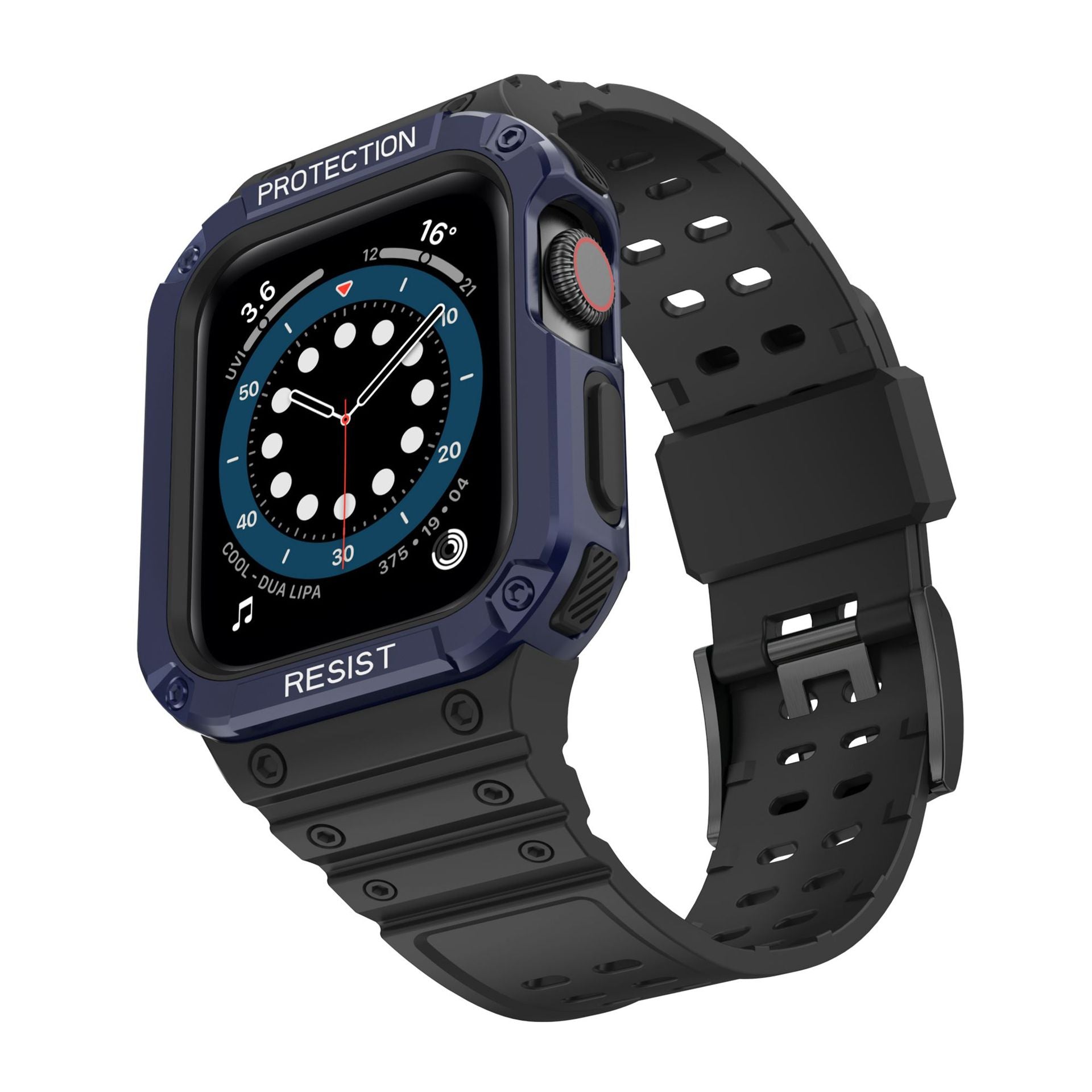 Luxury Case Strap For Apple Watch 44/45mm - Mycasety Mycasety