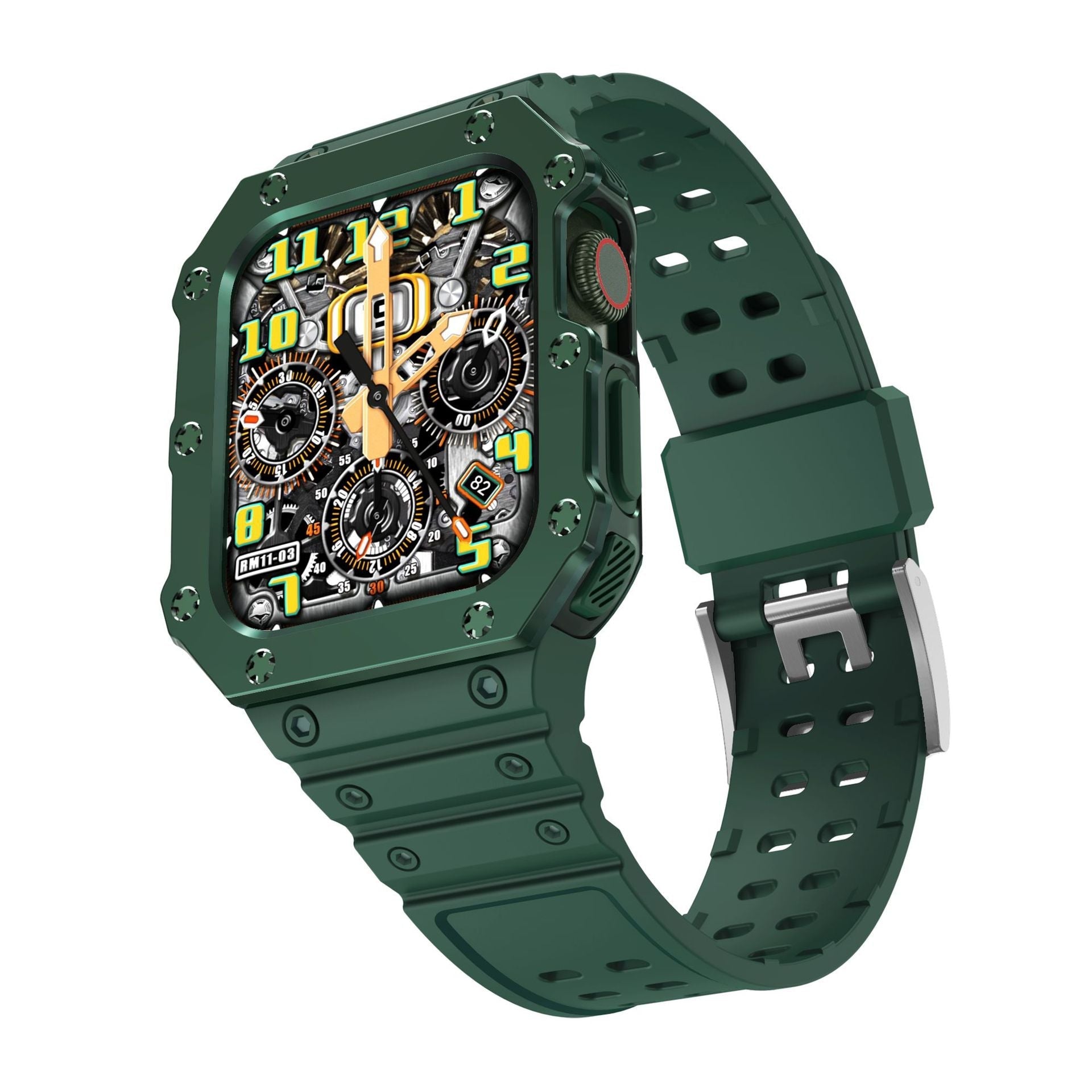 Luxury Case Strap For Apple Watch 44/45 mm - Mycasety Mycasety