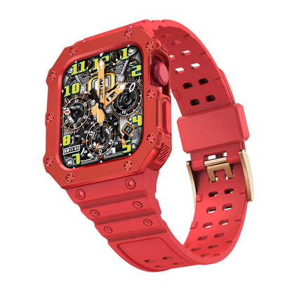 Luxury Case Strap For Apple Watch 44/45 mm - Mycasety Mycasety