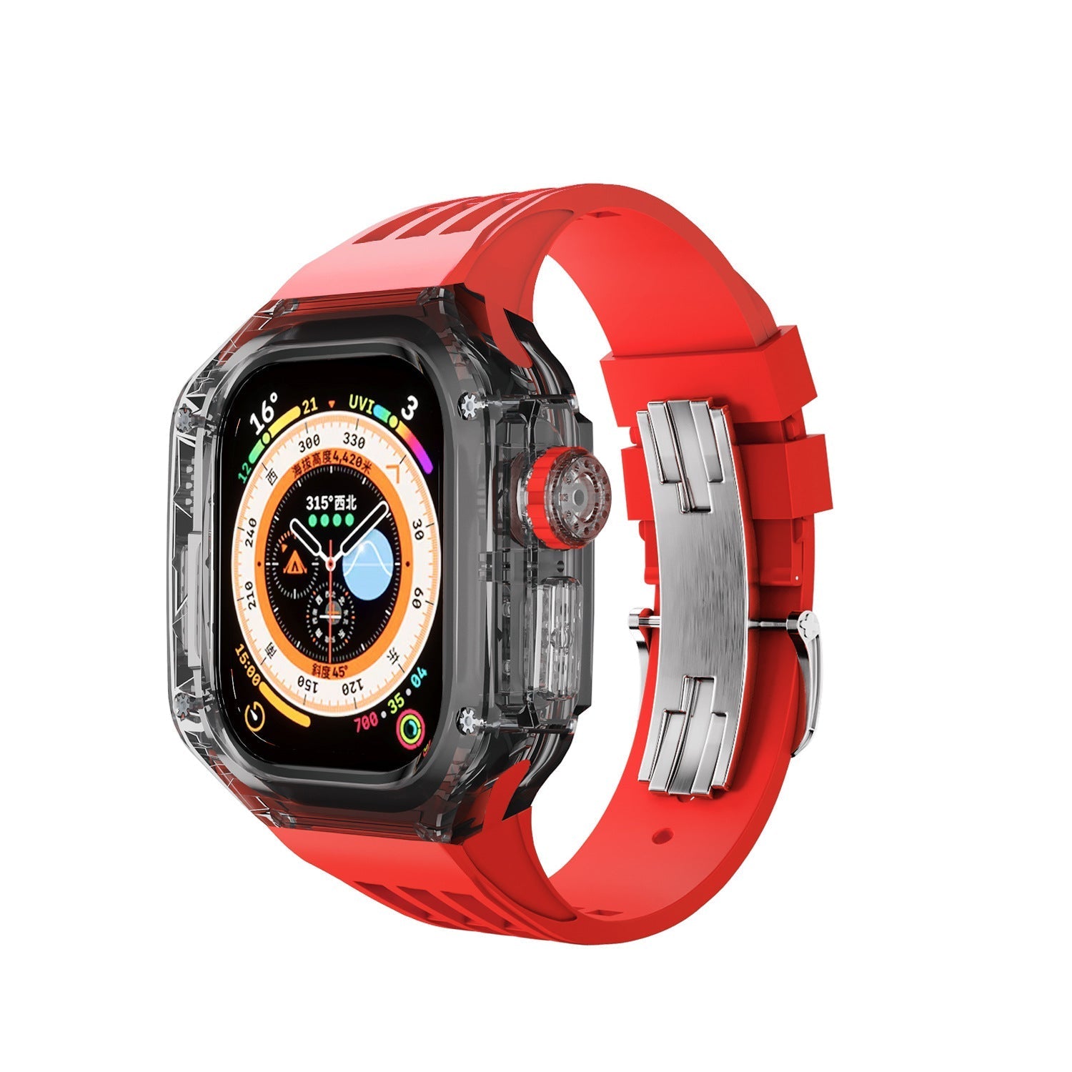 Luxury Case Strap For Apple Watch Ultra 49mm - Mycasety Mycasety