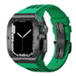 Luxurious Titanium Alloy Case Strap For Apple Watch Series 44/45 mm - Mycasety Mycasety