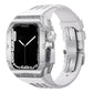 Luxurious Titanium Alloy Case Strap For Apple Watch Series 44/45 mm - Mycasety Mycasety