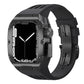 Luxurious Titanium Alloy Case Strap For Apple Watch Series 44/45 mm - Mycasety Mycasety