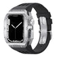 Luxurious Titanium Alloy Case Strap For Apple Watch Series 44/45 mm - Mycasety Mycasety
