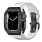 Luxurious Titanium Alloy Case Strap For Apple Watch Series 44/45 mm - Mycasety Mycasety