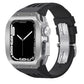 Luxurious Titanium Alloy Case Strap For Apple Watch Series 44/45 mm - Mycasety Mycasety
