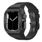 Luxurious Titanium Alloy Case Strap For Apple Watch Series 44/45 mm - Mycasety Mycasety