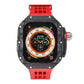 Luxurious Carbon Fiber Case Strap For Apple Watch Ultra 49 mm - Mycasety Mycasety