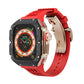 Luxurious Carbon Fiber Case Strap For Apple Watch Ultra 49 mm - Mycasety Mycasety