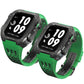 Luxurious Titanium Alloy Crystal Case Strap For Apple Watch 44/45 mm - Mycasety Mycasety