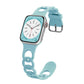 Newest Hollow Donut Breathable Sports Silicone Watch Band For Apple Watch