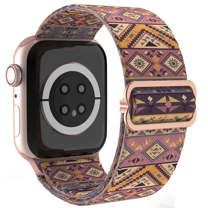 Bohemian Breathable Woven Stylish Nylon Band For Apple Watch