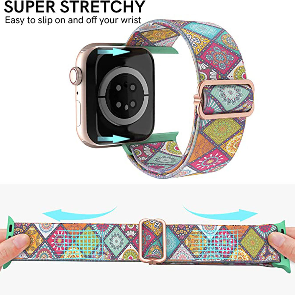 Bohemian Breathable Woven Stylish Nylon Band For Apple Watch