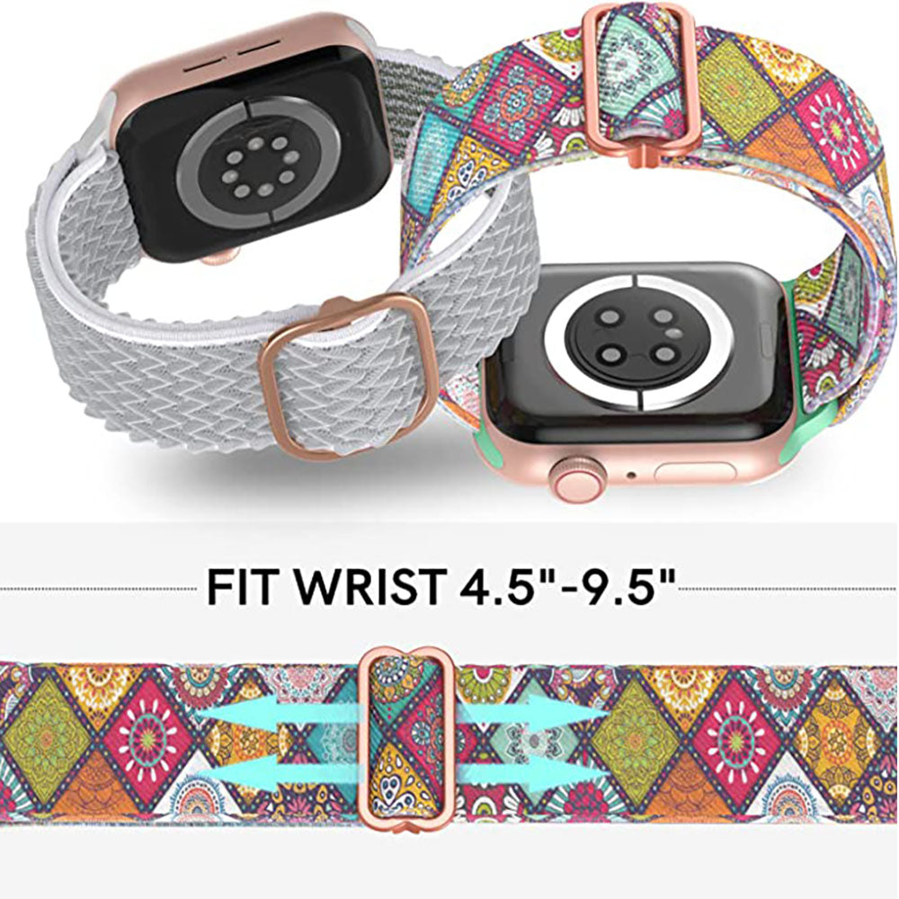 Bohemian Breathable Woven Stylish Nylon Band For Apple Watch