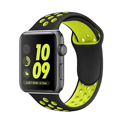 Breathable Hole Silicone Sport Band For Apple Watch