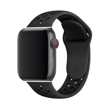 Breathable Hole Silicone Sport Band For Apple Watch