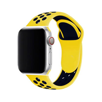 Breathable Hole Silicone Sport Band For Apple Watch