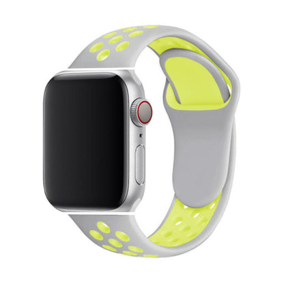 Breathable Hole Silicone Sport Band For Apple Watch