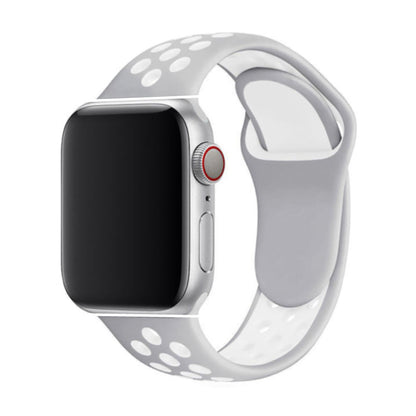 Breathable Hole Silicone Sport Band For Apple Watch