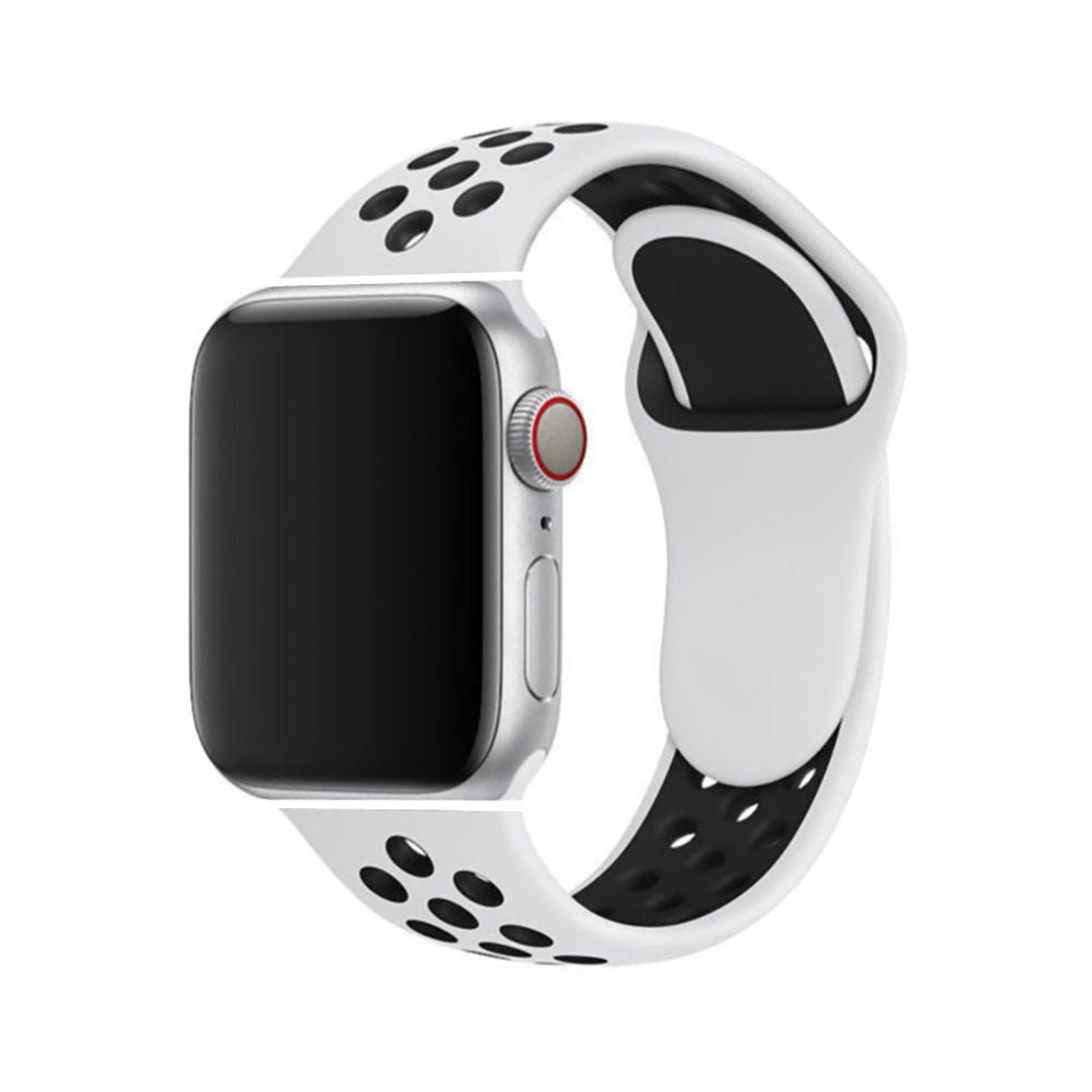 Breathable Hole Silicone Sport Band For Apple Watch