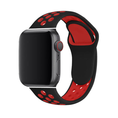 Breathable Hole Silicone Sport Band For Apple Watch