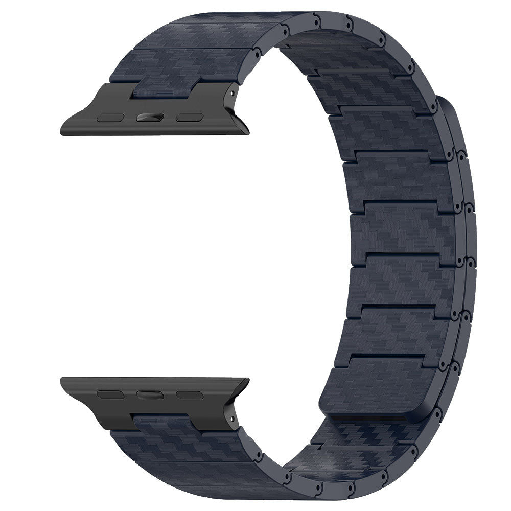 Carbon Fiber Magnetic Chain Loop Apple Watch Band