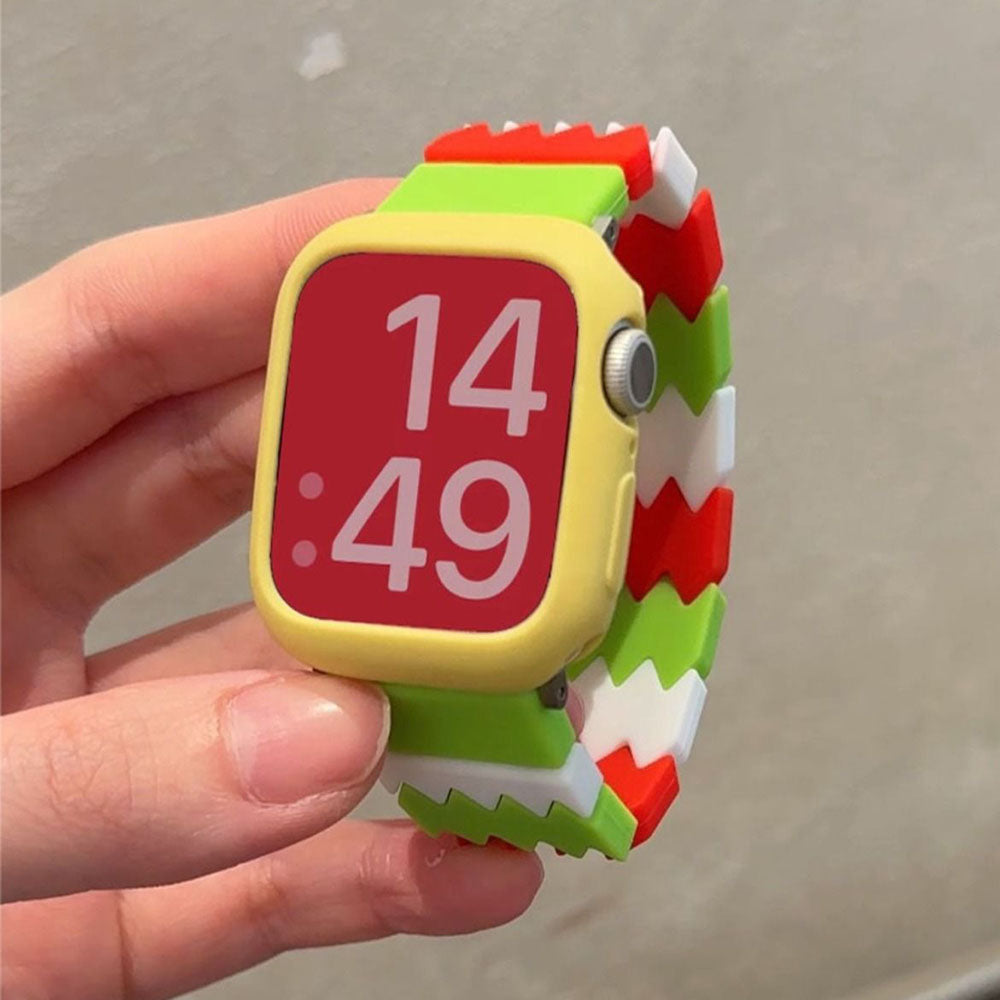 Colorful Jelly Silicone Apple Watch Band