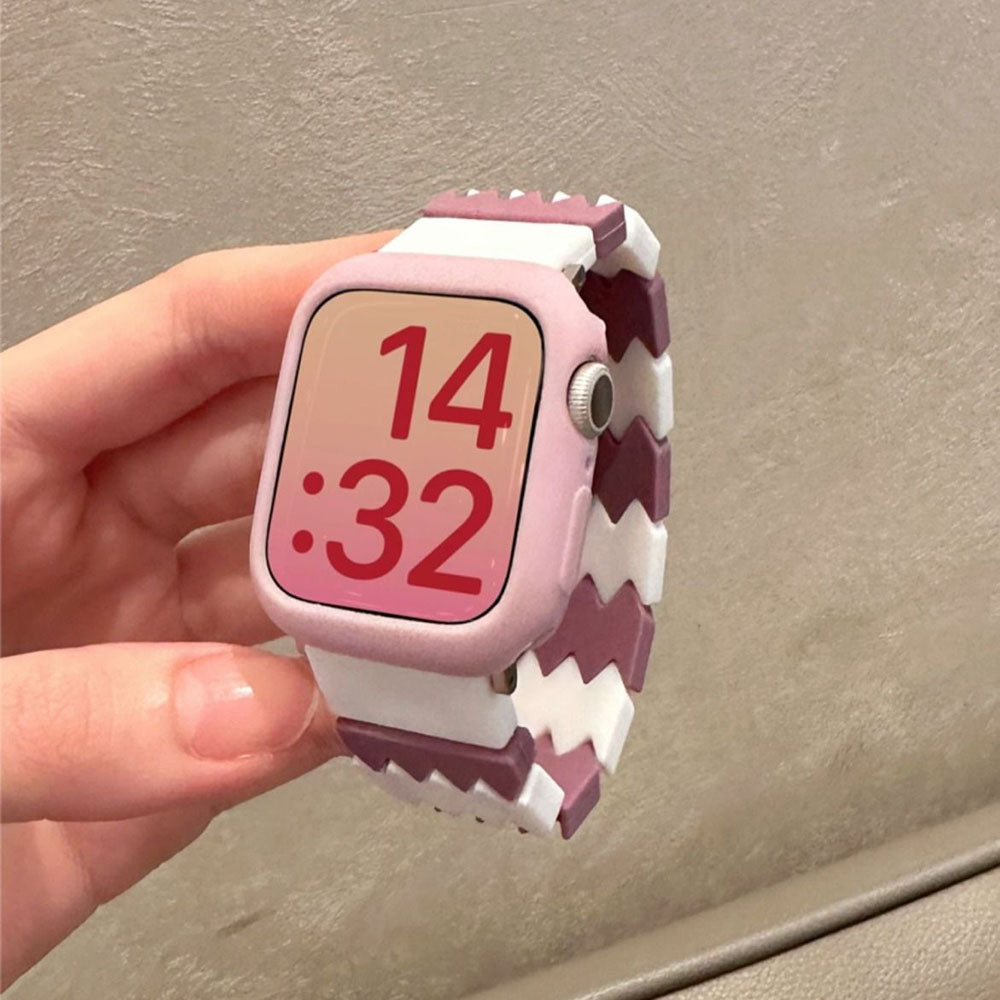 Colorful Jelly Silicone Apple Watch Band